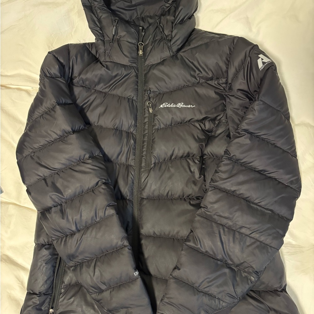 Eddie Bauer Women's Black Puffer Coat